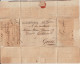 1786 - LETTRE De LONDRES (GB) => GENES (ITALIE) ! TRANSIT FRANCE ENTREE "DANGLETERRE" LINEAIRE SUP ! - Entry Postmarks