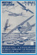 CP PAR AVION - AEROPORT ESCOUBLAC - MEETING D'AVIATION 25 JUILLET 1937 - VIGNETTES "LA BAULE AVIATION" - CLUB MERMOZ.... - Fliegertreffen