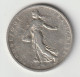 Semeuse 1 Franc Argent 1908 - Silver - - 1 Franc