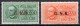 EX G.N.R L.1,25+L.2,50 SASS.19/II+20/II MNH** DELLA SERIE "EMISSIONE DELLA GUARDUA NAZIONALE REPUBBLICANA" NUOVI CON GOM - Neufs