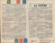 1944 - TIMBRES VIGNETTES EXPO CHATEAU DE MALMAISON "EMISSIONS SECOND EMPIRE" Sur DOCUMENT REPRO "LA CLOCHE" 1870 - Expositions Philatéliques