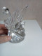 Delcampe - Cygne Presse Papier En Cristal Hauteur 15 Cm - Verre & Cristal