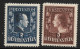 1951  - MNH - YT 266a/267a - MICHEL 304A-305A - D. GEZ 14 3/4  - MNH - POSTFRISCH - SANS CHARNIERE ** - RARE - Ungebraucht