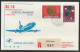 1976, Korean Airlines, Erstflug, Liechtenstein - Bahrein Bahrain - Air Post