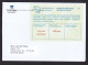 Netherlands: Cover, 2000s, Curiosity: C22 Reply Coupon Used As Stamp, No Cancel Only Sorting Marks (traces Of Use) - Briefe U. Dokumente