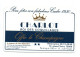 Carte  Restaurants PARIS Couronne France  Card  (salon 585) - Treuekarten