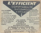 L' Efficient Comptabilité Rationnelle A Décalque - Pour Tout Classement - Cartoline 1934-1951