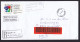 Bulgaria: Registered Cover To Netherlands, 1999, Postage Paid, Uncommon Dutch Postal Cancel Processed (traces Of Use) - Covers & Documents