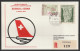 1977, Erste Direkte Luftpost-Abfertigung, Liechtenstein - Oran Algiers Alger - Luchtpostzegels