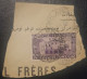 Italy 40C Used Postmark Stamp 1926 On Paper Milan - Oblitérés