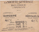 La Société Générale De Belgique Et Ses Banques Patronnées En Province - 4 Enveloppes / Enveloppen - Postcards 1934-1951