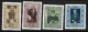 1953 - YT 273-276 - MICHEL 311-314 - MNH - POSTFRISCH - SANS CHARNIERE ** - Ungebraucht