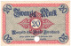 Stralsund 20 Mark 21.10.1918 Schwarze Kenn Nr.16924(5stellig), Entwertet, II- - 20 Mark