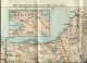 "THE THREATENED ATTACK ON THE SUEZ CANAL" 1916,Landkarte, Groesse 50x34 Cm (L0010) - Carte Topografiche