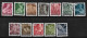 1951 - YT 251-262 - MICHEL 289-300 - MNH - POSTFRISCH - SANS CHARNIERE ** - Ungebraucht