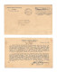 USA 1936 Penalty Card Interstate Commerce Commission Motor Carriers Insurance Notice - 1921-40