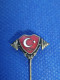 Enamel Pin Badge Turkish Turkey Weightlifting Association Federation 1960 - Weightlifting