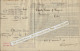 1911 CONNAISSEMENT BILL OF LADING Harrison Line Tonnay Charente (Charente)  Cognac => Liverpool Puis Demerara (Guyana) - 1900 – 1949