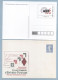 2023 CENTENAIRE ACEP  LOT DE DEUX CARTES LETTRE INTERNATIONAL ET LETTRE VERTE - Prêts-à-poster:Stamped On Demand & Semi-official Overprinting (1995-...)