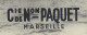 ENTREPRISES COLONIALES DEPLIANT COMPAGNIE NAVIGATION PAQUET MARSEILLE  ITINERAIRES ET HORAIRES Lignes Maroc 1934 V.HIST. - 1900 – 1949