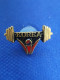 Enamel Pin Badge Korea Weightlifting Association Federation - Pesistica