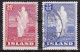 IS036B – ISLANDE – ICELAND – 1938 – THE GREAT GEYSER – SG # 225/6 USED - Gebraucht