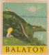 Hungary - Balaton - IBUSZ - Label - Etiquette - Hotel Labels