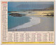 Almanach Des P.T.T.  1977 - Plage Du Vieux Bourg, Cap Fréhel - Martinique, Soleil Couchant à Fort De France - Big : 1971-80
