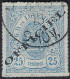 Luxembourg - Luxemburg - Timbre  Armoires  1875   25C.   °  Officiel    Michel 6 IA   Certifié   Vc. 200,- - 1859-1880 Wapenschild