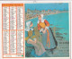 Almanach Des P.T.T.  1986 - "la Vie Du Rail" Vittel - "la Vie Du Rail" Armorique Plage - Formato Grande : 1981-90