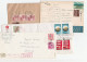 Collection 1950s - 1970s JAPAN COVERS Franked Various Stamps To Germany - Covers & Documents