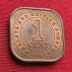 Malaya And British Borneo 1 Cent 1961 W ºº - Malaysia