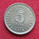 Malaya And British Borneo 5 Cents 1961  H - Malaysie