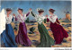 AIFP4-ILLUSTRATEUR-0377 - HOMUALK - Danse Provençale Devant Le Moulin D'alphonse Daudet à Fontvieille  - Homualk