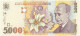 ROMANIA - 5.000 Lei - 1998 - Pick 107 - Unc. - Série 009C - 5000 - Roemenië