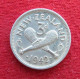New Zealand 3 Pence 1942 KM# 7 Lt 651 *VT Silver  Nova Zelandia Nuova Zelanda Nouvelle Zelande - New Zealand
