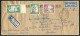 1945 Jamaica Reg. Kingston O.H.M.S. Airmail Cover, Postmaster General - London England Via New York, USA - Jamaica (...-1961)