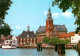 73615603 Leer Ostfriesland Hafen Mit Rathaus Leer Ostfriesland - Leer