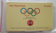 Sweden Telia Travel Card 10 Minutes MINT - Coca Cola Olympic - Os Ringar - Zweden