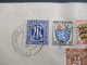 1946 Bizone Am Post MiF Mit Kontrollrat Und Französische Zone! Einschreiben Fröndenberg (Ruhr) - Burglengenfeld Bayern - Lettres & Documents