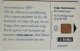 Sweden Mk 30 MINT Chip Card - SPP II Bocker  ( 700 Mintage ) - Sweden