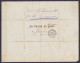 Avis De Réception D'une Lettre Expresse De (càd) "BRUXELLES (R.CHANCELLERIE) /8 DECE 1909" Distribuée Par (càd) BRUXELLE - Other & Unclassified