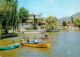 73601420 Stara Sagora Restaurant Sagorka Ansicht Vom See Aus Ruderboot Tretboot  - Bulgarie