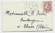 MAZELIN 1FR50 SEUL MIGNONNETTE CACHET PERLE VARACIEUX 31.12.1946 ISERE DERNIER JOUR DU TARIF A 1FR50 - 1945-47 Ceres De Mazelin