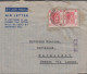 1950. HONG KONG. AIR LETTER  PAIR 20 CENTS Georg VI To Malmslätt, Sweden Via London Cancelled... (Michel 147) - JF543288 - Gebraucht