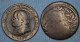 États Pontificaux / Papal States • Lot 2x • 1/2 Baiocco ± 1668 Rare • 1 Soldo 1867 • Pius IX + Clement IX • [24-267] - Vatican