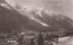 FRANCE - J J - à Chamonix Et Le Mont Blanc - Vue Au Loin De La Ville - Les Montagnes - Carte Postale Ancienne - Chamonix-Mont-Blanc