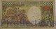 GABON 10000 FRANCS 1984 PICK 7a AVF W/PINHOLES - Gabon