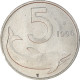 Monnaie, Italie, 5 Lire, 1996, Rome, TTB+, Aluminium, KM:92 - 5 Lire