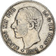 Monnaie, Espagne, Alfonso XII, 2 Pesetas, 1882, Madrid, TB+, Argent, KM:678.2 - First Minting